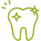 Dente brilhante